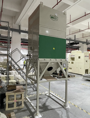 Odpylacz System samoczyszczący Pulse Jet do obróbki drewna Polerowanie metalu z filtrem cylindrycznym