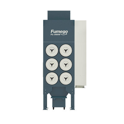 Duży przepływ 5000m3 / h Mobilny pochłaniacz oparów do cięcia laserowego