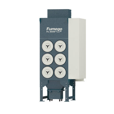 Duży przepływ 5000m3 / h Mobilny pochłaniacz oparów do cięcia laserowego