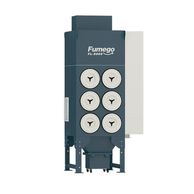 Duży przepływ 5000m3 / h Mobilny pochłaniacz oparów do cięcia laserowego