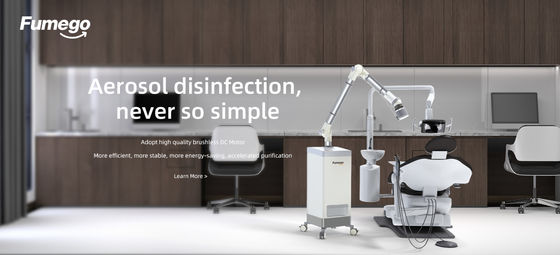 Fumego Wysokość 800mm Dental Aerozol Suction Unit do salonu piękności