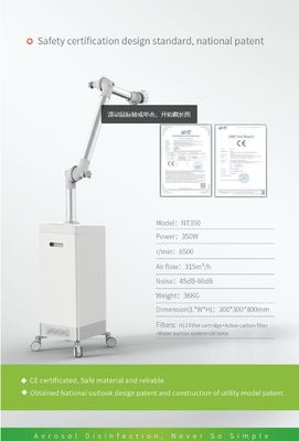 220V 55dB Dental Aerosol Suction Unit Niezależne ssanie wody
