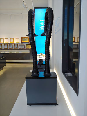 Podwójny kanał ssący 200 W 150 m³ / h * 2 Pochłaniacz oparów z filtrem Hepa