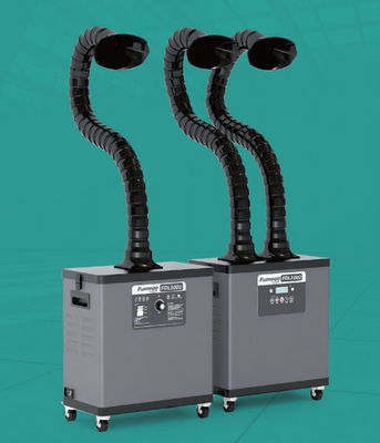 Odciąg oparów do znakowania laserowego FCC 80W 250 M3 / h z 3-warstwowymi filtrami