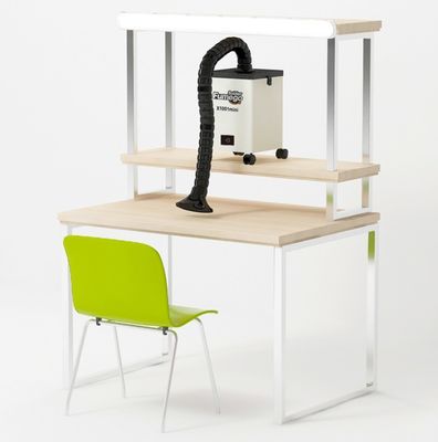 Automatyczna konwersja częstotliwości Odsysacz oparów do salonów paznokci 70 W 195 M3/H